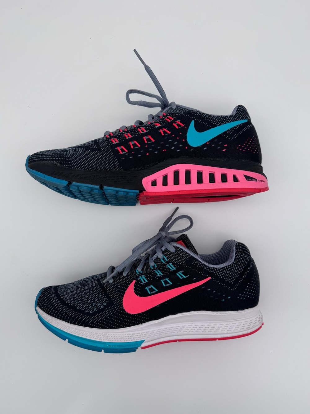 Nike Air Zoom Structure 18 Sneakers Womens 8.5 Athletic Running Shoes Colorful - Picture 8 of 14
